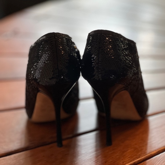 Gucci Black Sequin Ankle Booties Size 36 - Picture 5 of 8